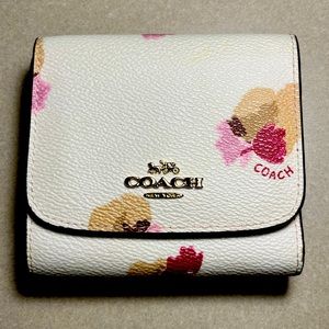 **PRICE DROPPED**  EUC Coach Trifold Wallet with Coin Pocket